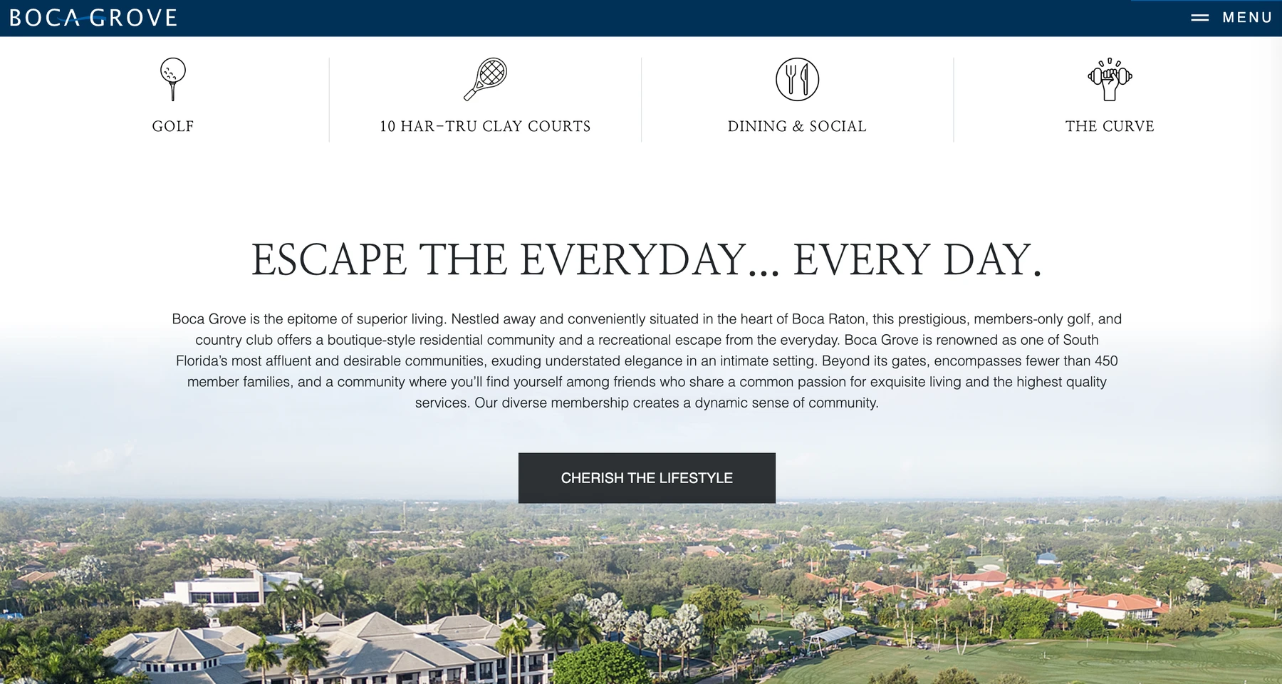 Boca Grove website preview