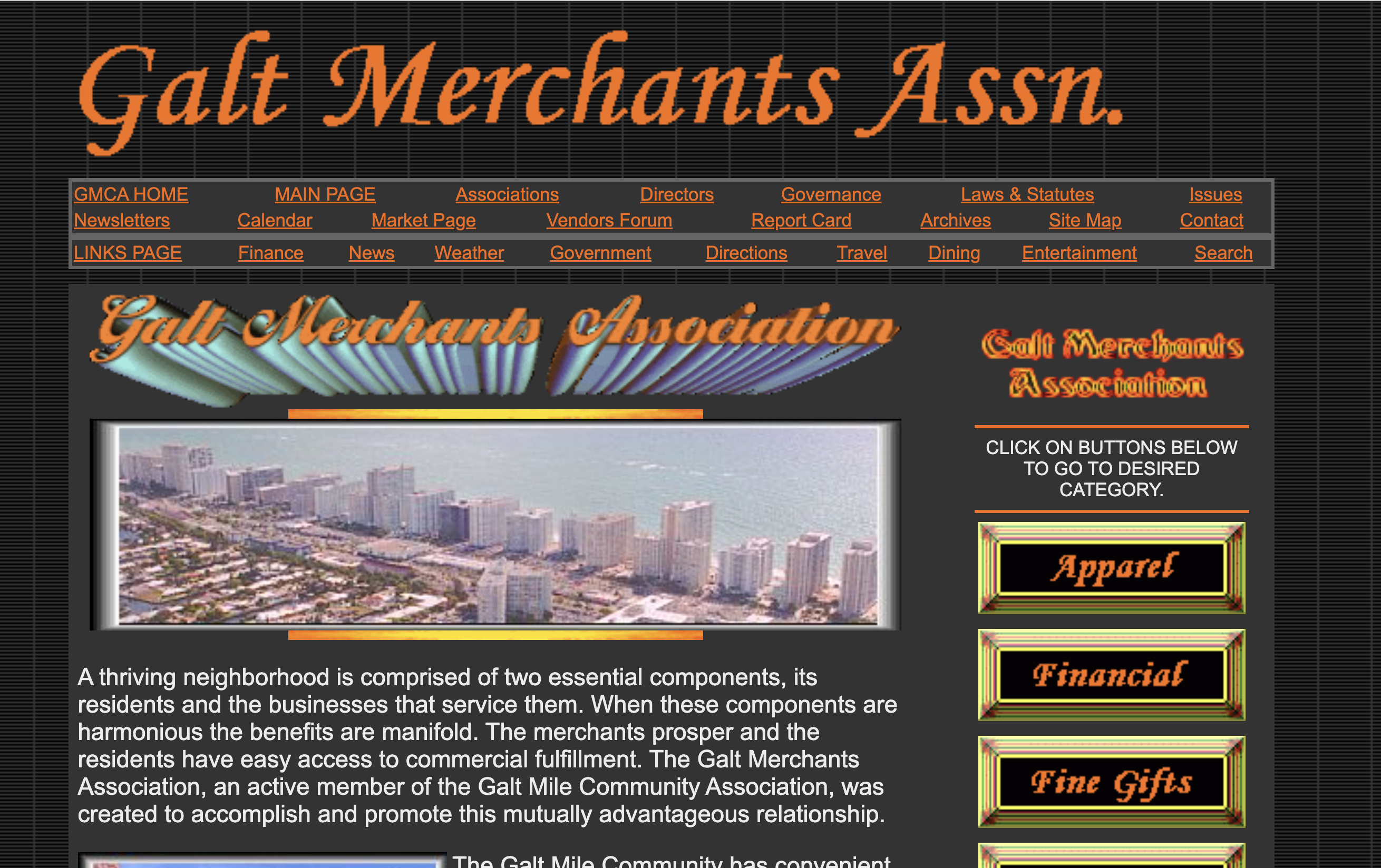 Galt Ocean Mile Merchant Association