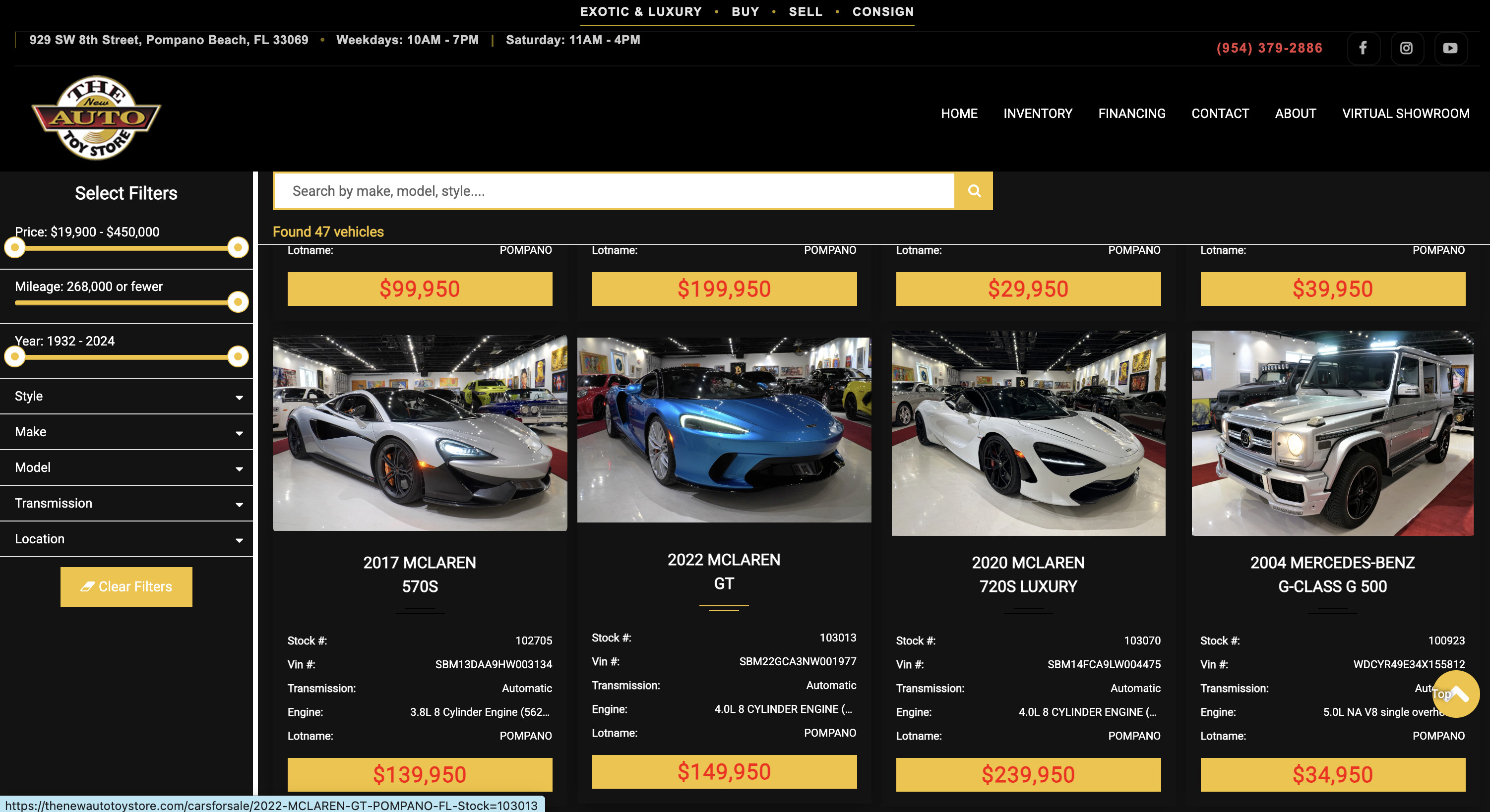 The New Auto Toy Store
